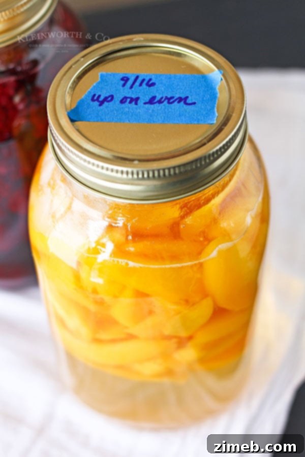 Craft Your Own Spirits 5 Homemade Peach Brandy infusing
