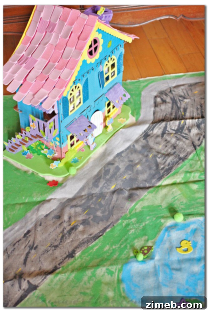 Pom Tree Kids Painted Play Mats 10 Completed Pom Tree Kids Play Mat