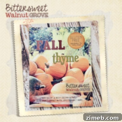 Rustic Fall Decoupage Sign 2 BWG_fall thyme book