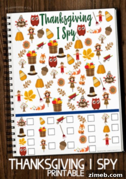 Handwoven Corn Husk Brooms 11 Free Thanksgiving I Spy Printable Game for Kids