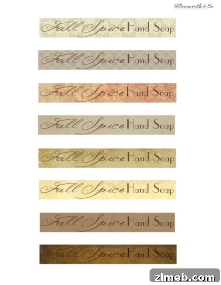 Cozy Autumn Hand Soap & Printable Tags 4 Measuring Pumpkin Spice fragrance oil into unscented hand soap.