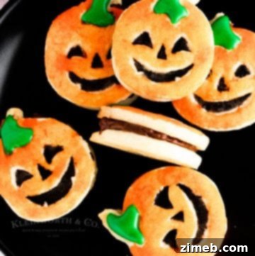 Holiday Cookies Pumpkin Shortbread, shaped like pumpkins
