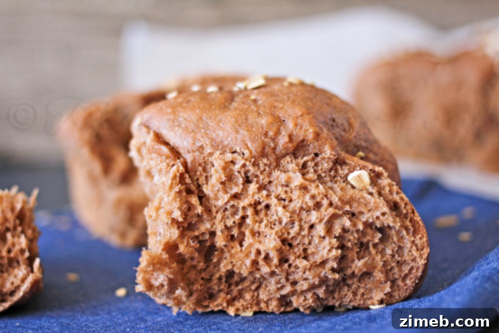 Slow Cooker Black Bread rolls for dinner
