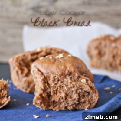 Slow Cooker Black Bread