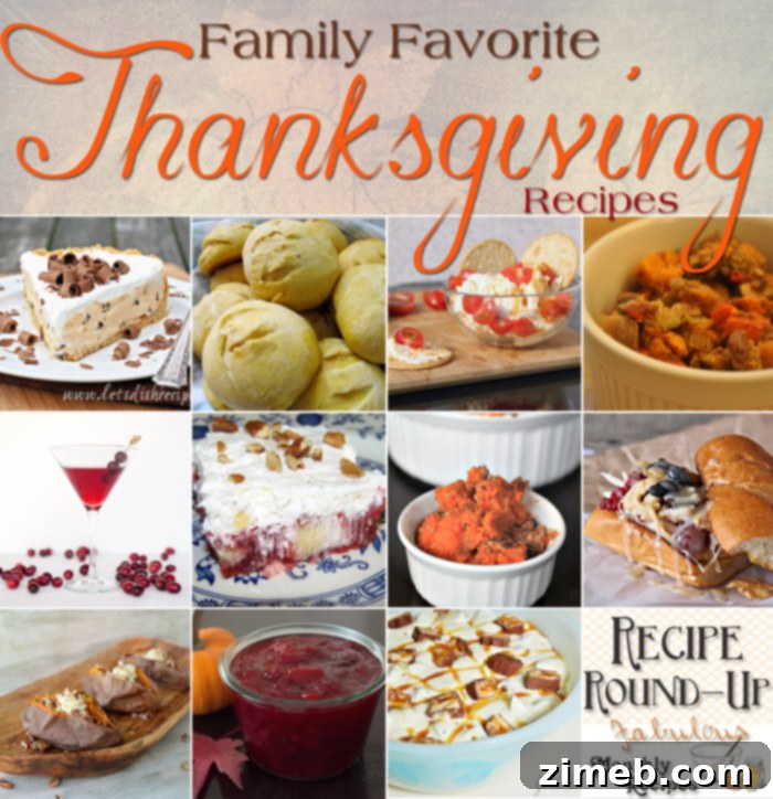 Collection of Family Favorite Thanksgiving Recipes