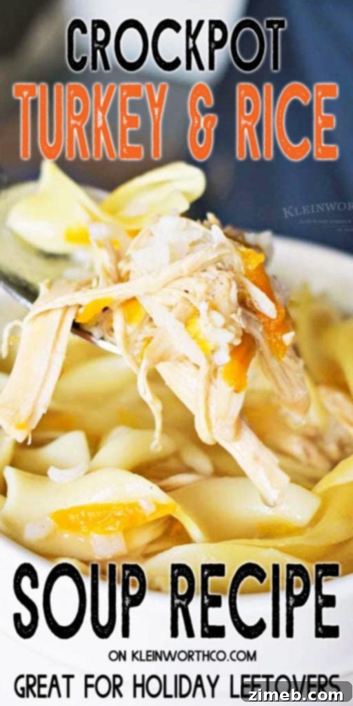 Slow Cooker Turkey and Rice Soup 4 Crock Pot Turkey and Rice Soup