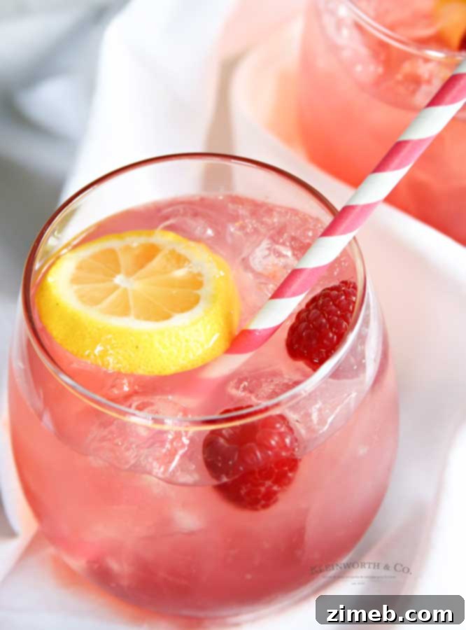 Refreshing Raspberry Lemonade 7 how to make Raspberry Lemonade for a crowd