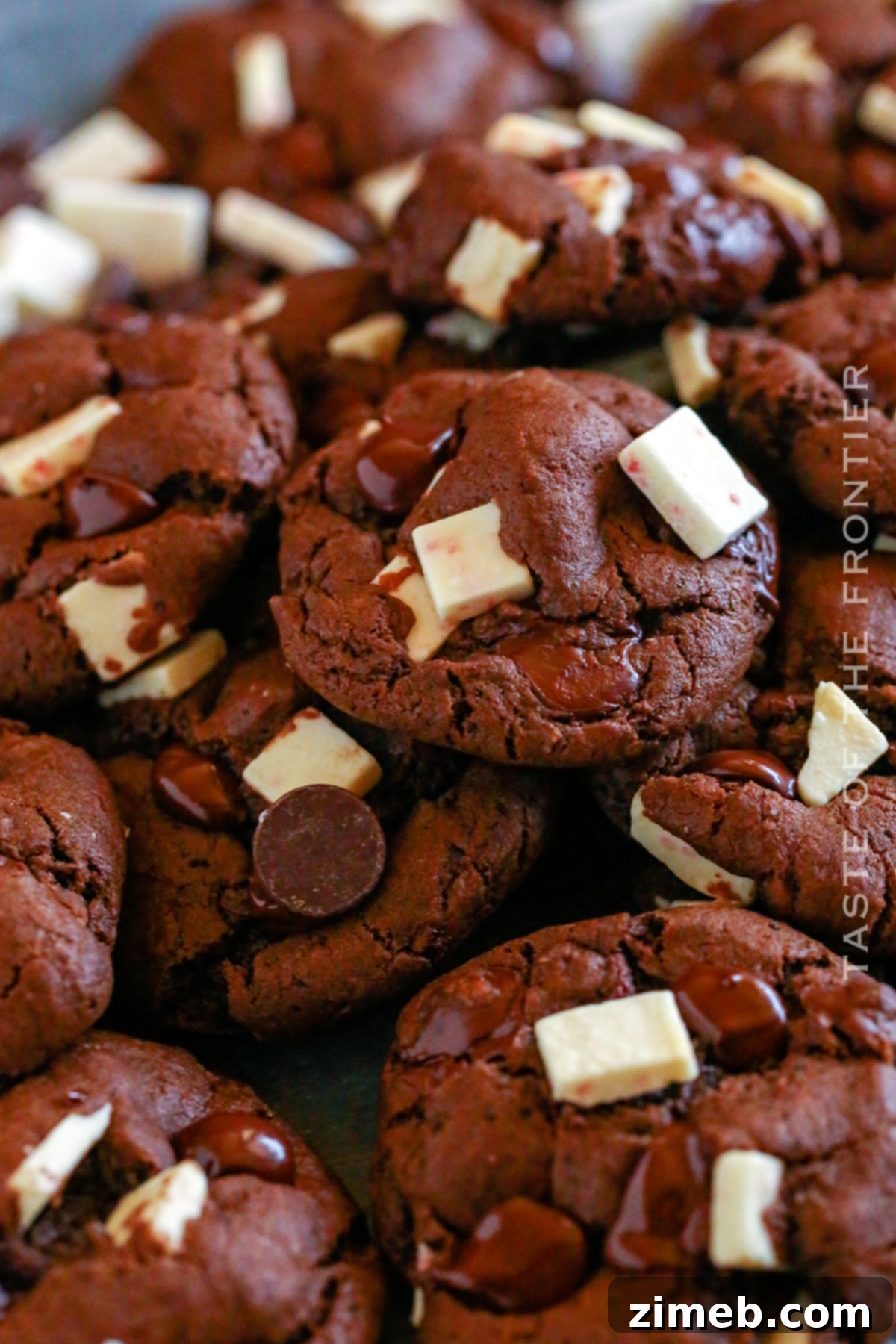 Recipe for Peppermint Chocolate Chunk Cookies