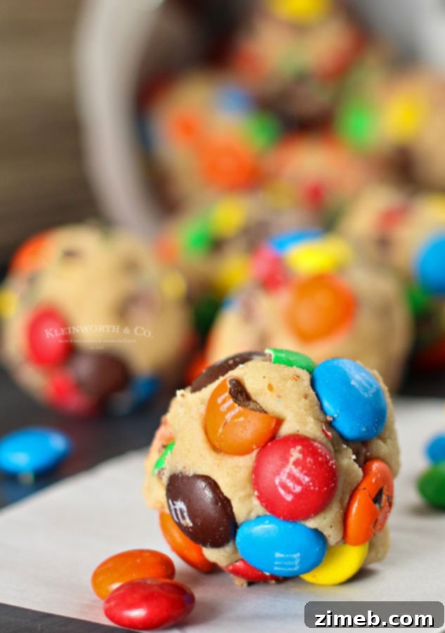 Delicious M&M's Cookie Dough Bites 3 Delicious M&M's Cookie Dough Bites recipe