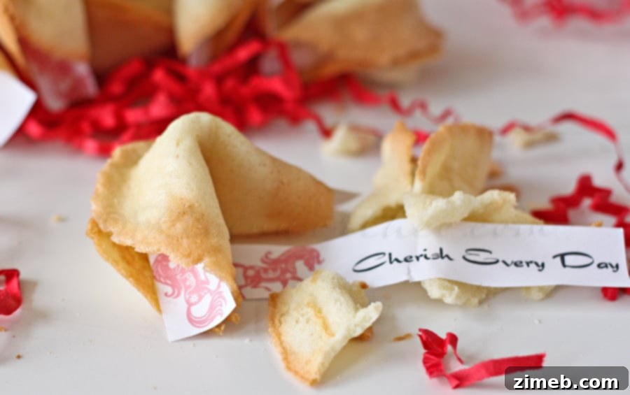 Homemade Fortune Cookies and Printable Wisdom 2 Homemade Fortune Cookies & Free Printable