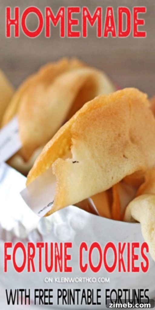 Homemade Fortune Cookies and Printable Wisdom 21 Homemade Fortune Cookies & Free Printable Fortunes