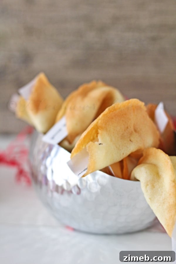 Homemade Fortune Cookies and Printable Wisdom 3 Homemade Fortune Cookies & Free Printable