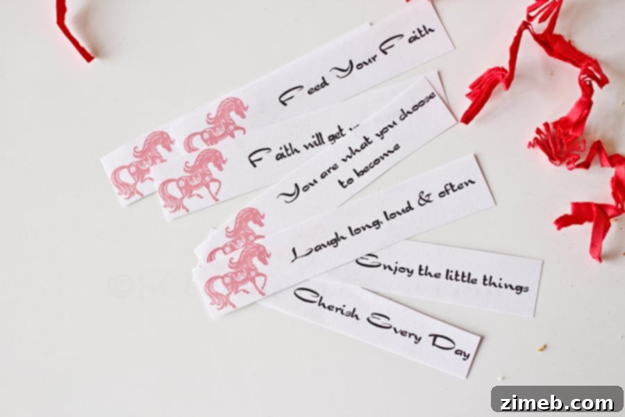 Homemade Fortune Cookies and Printable Wisdom 4 Homemade Fortune Cookies & Free Printable