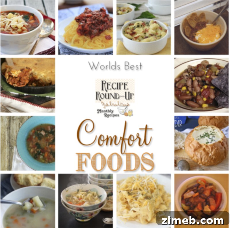 Smoky Bacon and Garlic Clam Chowder 4 Worlds Best Comfort Foods - Recipe Round-Up kleinworthco.com