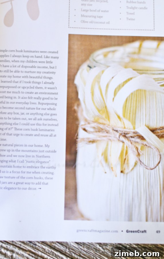 Spotlighted by Green Craft Magazine 6 A shot of the author's feature in Green Craft Magazine