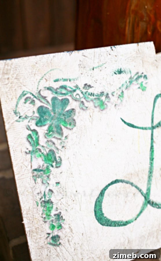 Lucky St. Patrick's Day Sign