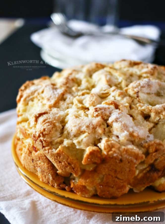 Traditional Irish Apple Cake 3 how to make Irish Apple Cake