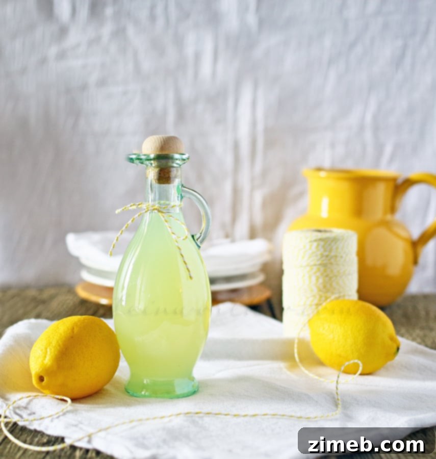 Simple Lemon Syrup Simple Lemon Syrup