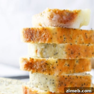 Sunny Lemon Poppy Seed Mini Loaves 15 Lemon Poppy Seed Mini Loaf Cakes topped with a thin lemon glaze makes these the perfect snack cake to serve for Easter brunch or for baby & bridal showers.