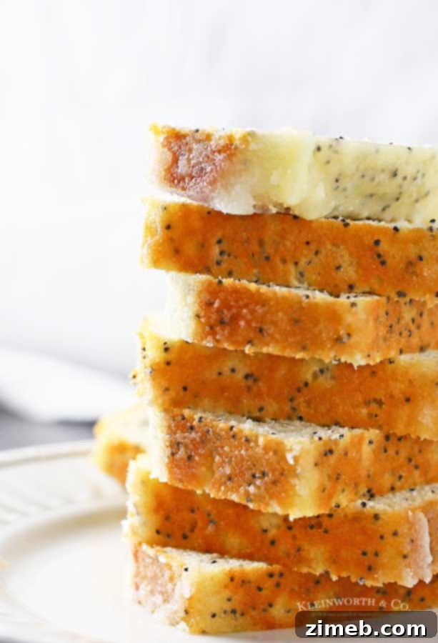 Sunny Lemon Poppy Seed Mini Loaves 6 Recipe for Lemon Poppy Seed Cake