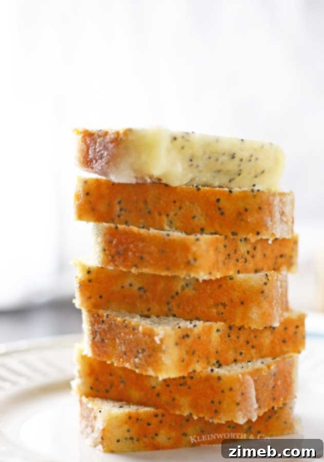 Sunny Lemon Poppy Seed Mini Loaves 7 dessert cake - Lemon Poppy Seed Mini Loaf Cakes