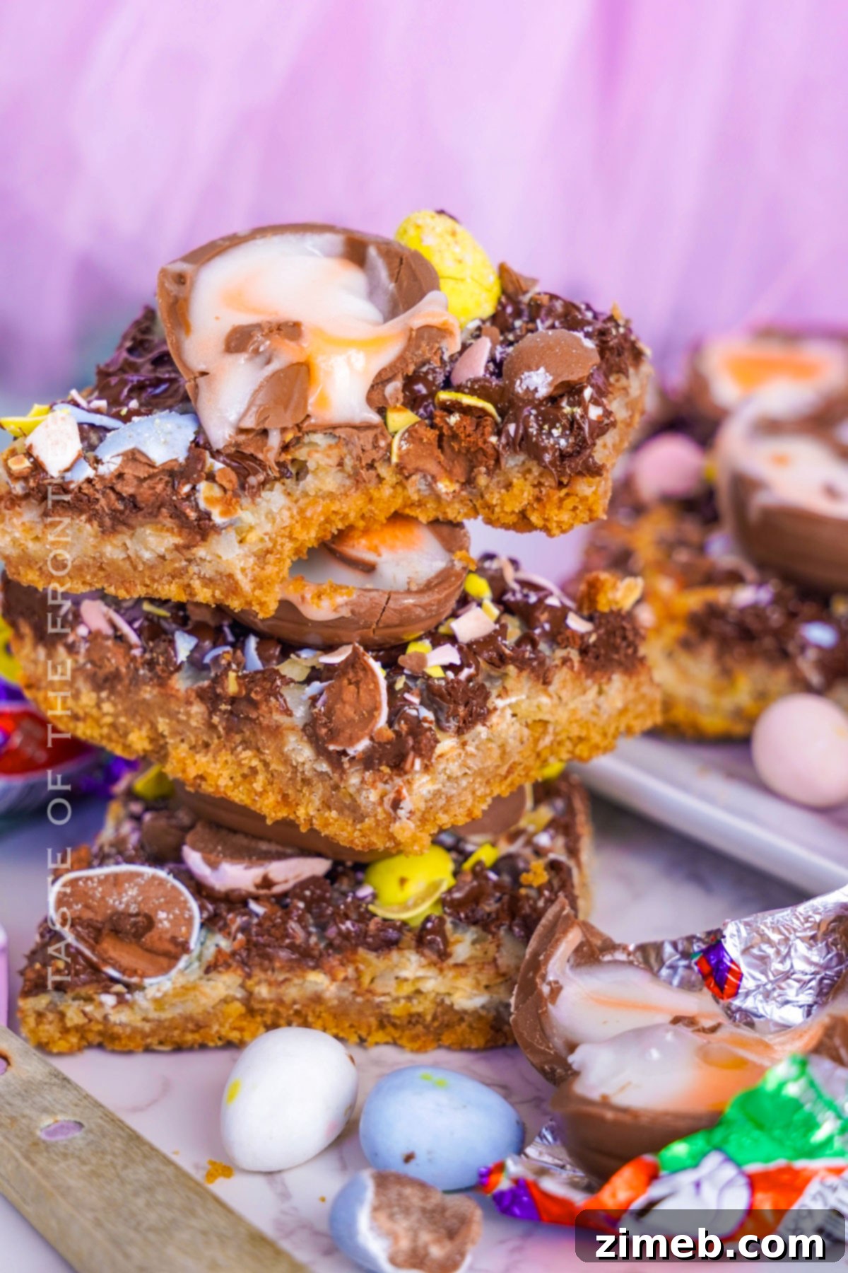Decadent Cadbury Magic Bars 3 Cadbury Egg Treats