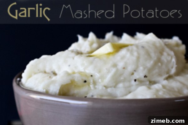 Creamy Garlic Mashed Potatoes