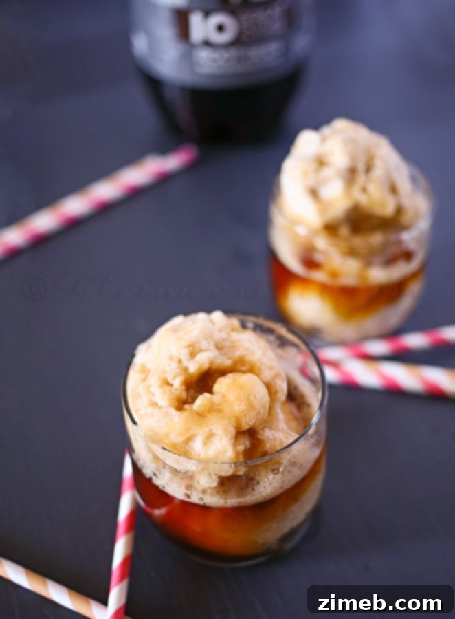 Banana Root Beer Float 4 Enjoying a Guilt-Free Banana Root Beer Float