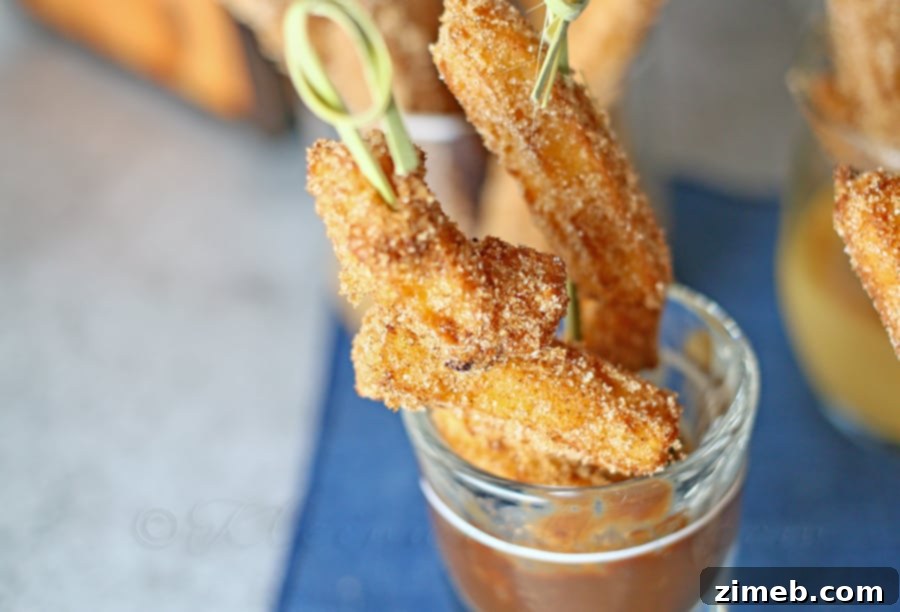 Recreate Disney's Famous Churro Bites at Home 8 Churro Bites with Dipping Sauces