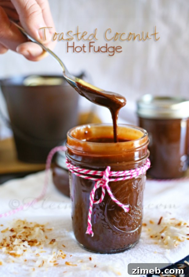 Creamy Peanut Butter Sauce 8 Toasted Coconut Hot Fudge