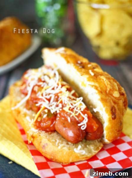 Haute Dogs 14 Fiesta Dog recipe for a flavorful meal