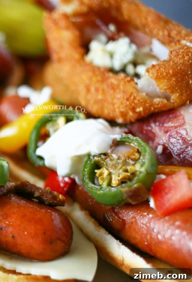 Haute Dogs 10 Gourmet hot dogs perfect for tailgating parties
