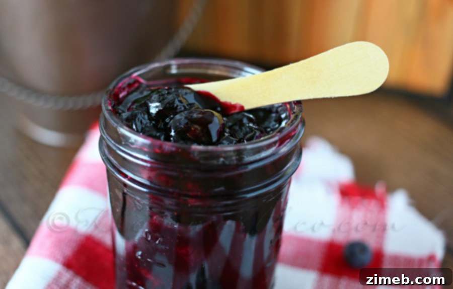 Homemade Blueberry Pie Filling 4 Blueberry Pie Filling from www.kleinworthco.com