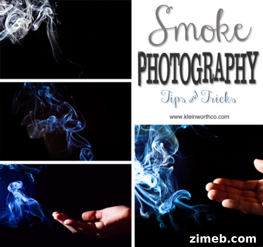Midnight Texture Collection Echoes of Life and Thought 15 Smoke Photography Tutorial - Creative Photography Techniques