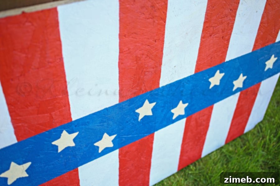 Veranda Valor 2 Handmade Patriotic Porch Art for 4th of July Decor