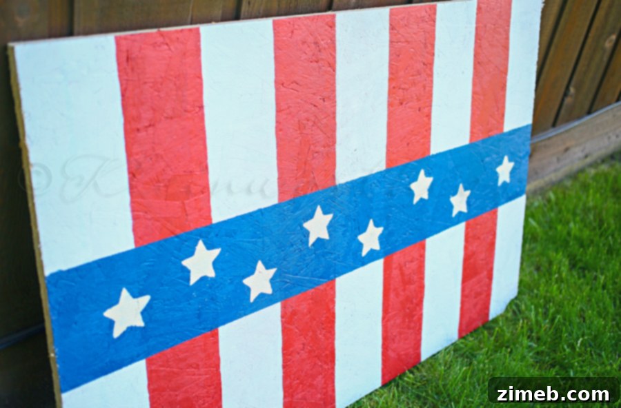 Veranda Valor 3 Supplies for DIY Patriotic Wall Decor
