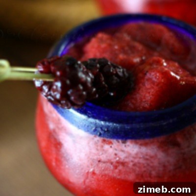 Luscious Blackberry Honey Daiquiri 6 Blackberry & Honey Daiquiri