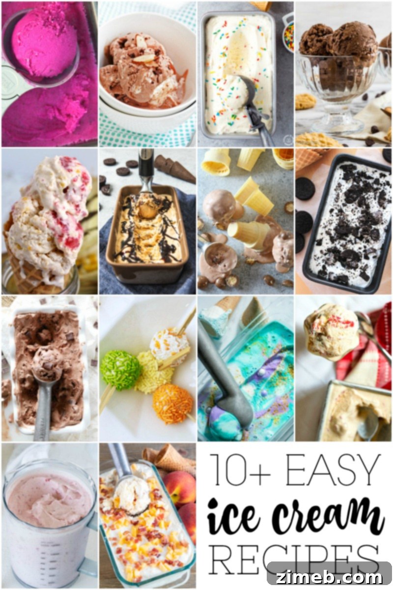 Decadent Chocolate Malted Crunch 13 Assortment of Easy Ice Cream Recipes