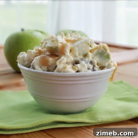 Snickers Caramel Apple Delight 7 Snickers Taffy Apple Salad