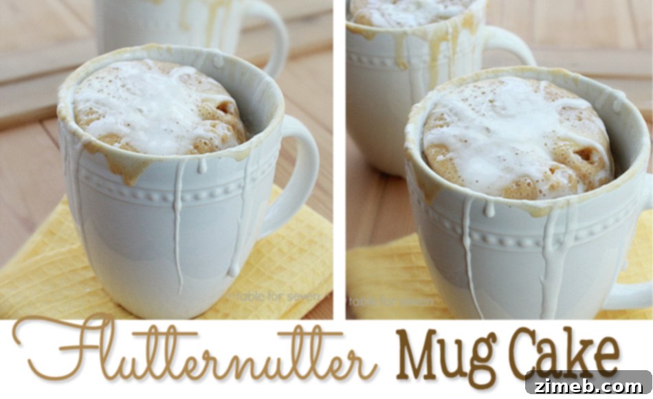 Snickers Caramel Apple Delight 5 Fluffernutter Mug Cake