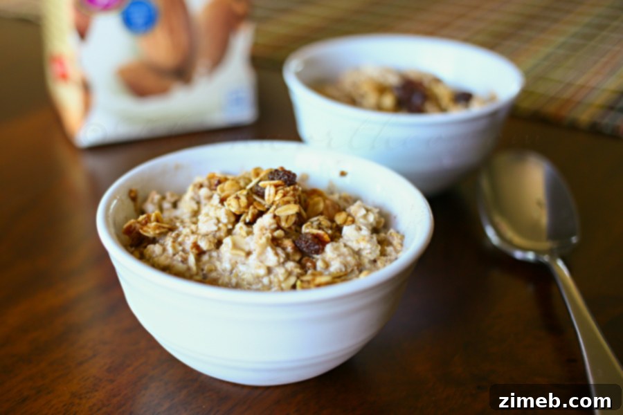 Oatmeal Cookie Overnight Oats