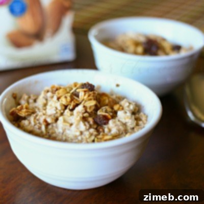 Oatmeal Cookie Overnight Oats