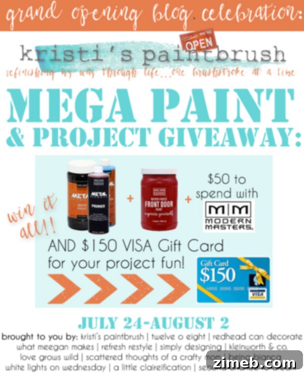 Hutch Gets a Metallic Glow Up 11 MEGA Paint Giveaway