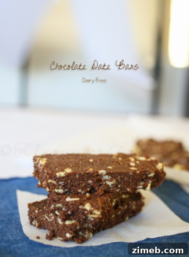 Chocolate Date Bars