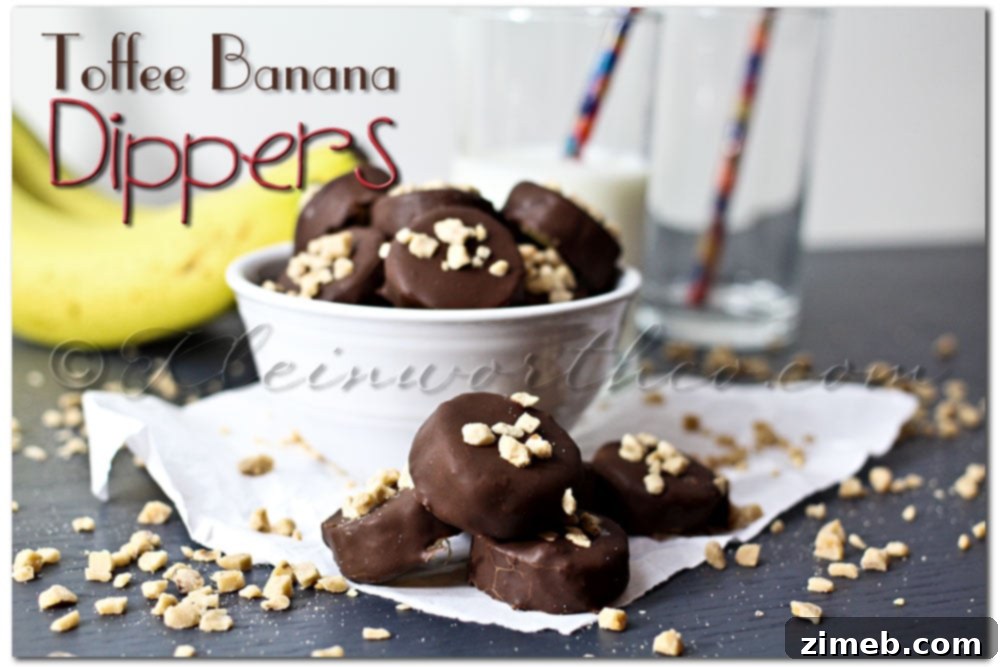 Caramel Macchiato Swirl Ice Cream 6 Toffee Banana Dippers recipe image