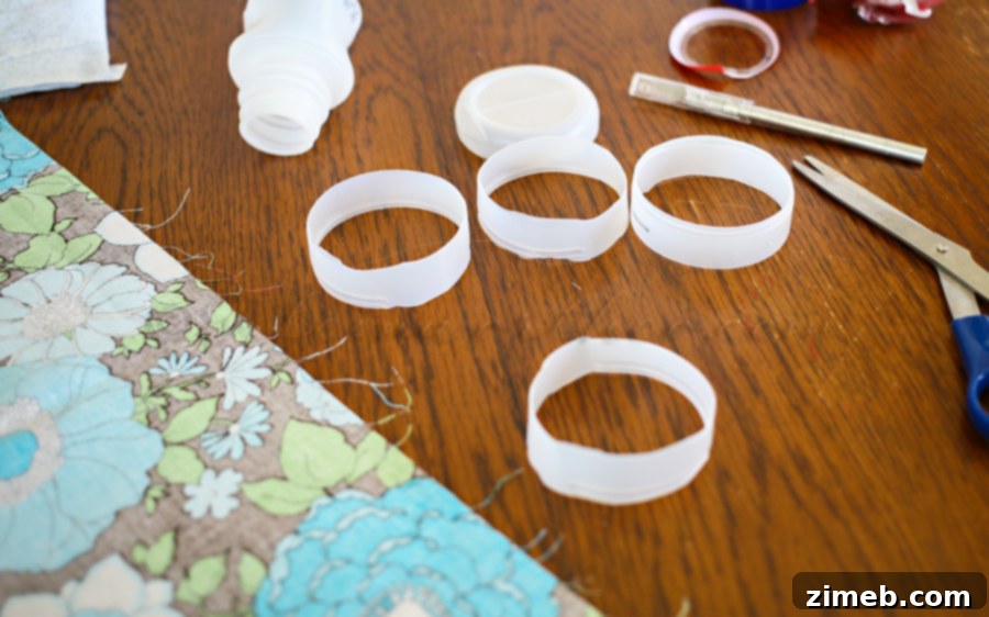 Craft Your School Style Bracelets 3 Materials for Rag Wrapped Bracelets: Fabric, Bottle, Glue Gun