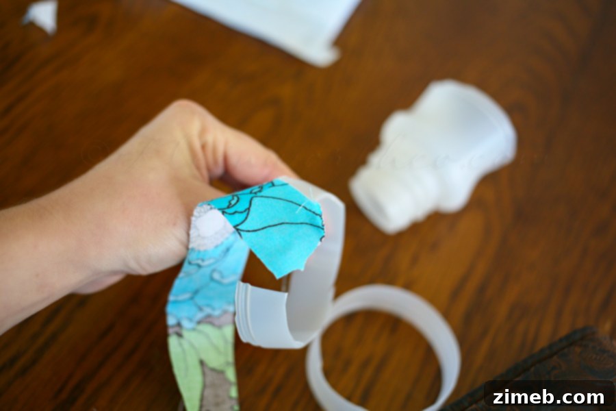 Craft Your School Style Bracelets 5 Preparing Fabric Strips for Rag Wrapped Bracelets Craft