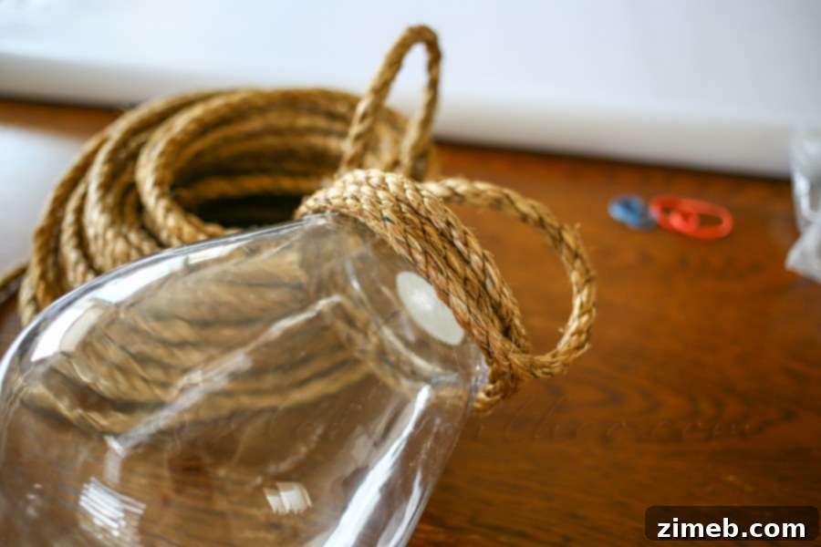 Easy Rope Vase