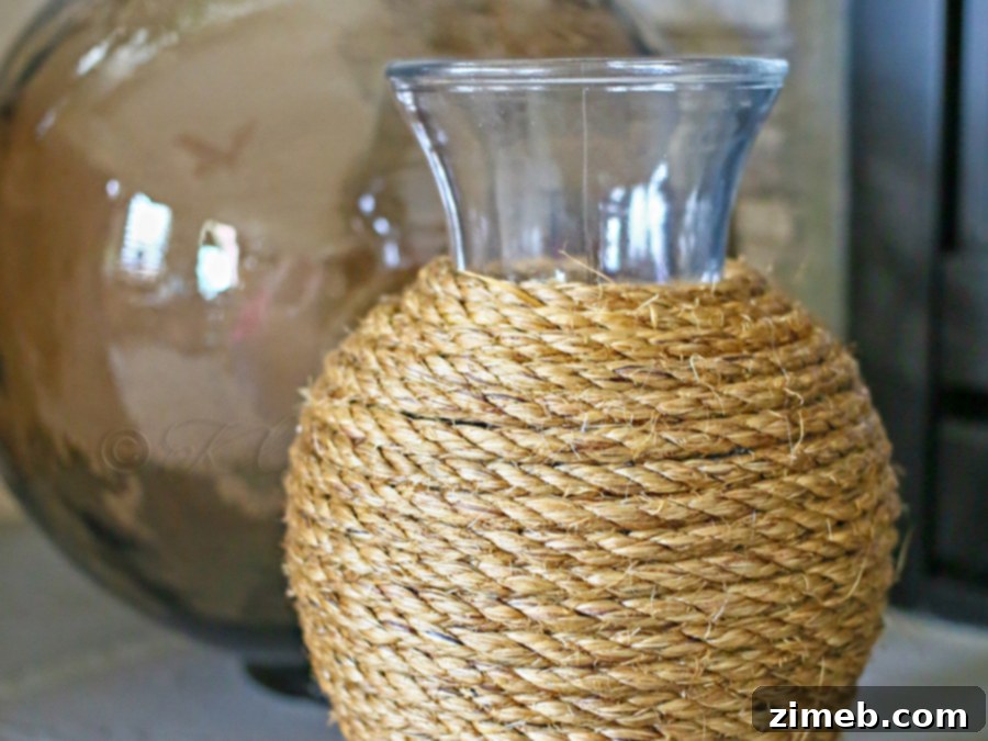 Easy Rope Vase