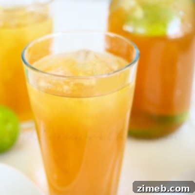 Tropical Coconut Lime Tea 7 Coconut Lime Tea